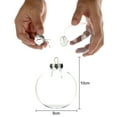 thumbnail image 4 of (6pc 8cm with lanyard) PET Plastic Transparent Christmas Ball Gift Christmas Tree Pendant, 4 of 13