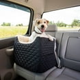 thumbnail image 2 of Snoozer Luxury Lookout I Dog Car Seat, Small, Khaki, 2 of 8