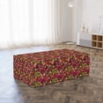 thumbnail image 3 of Groovy Foldable Mattress, Hippie Paisley Leaves, 78.7" x 47.2", Multicolor, by Ambesonne, 3 of 6