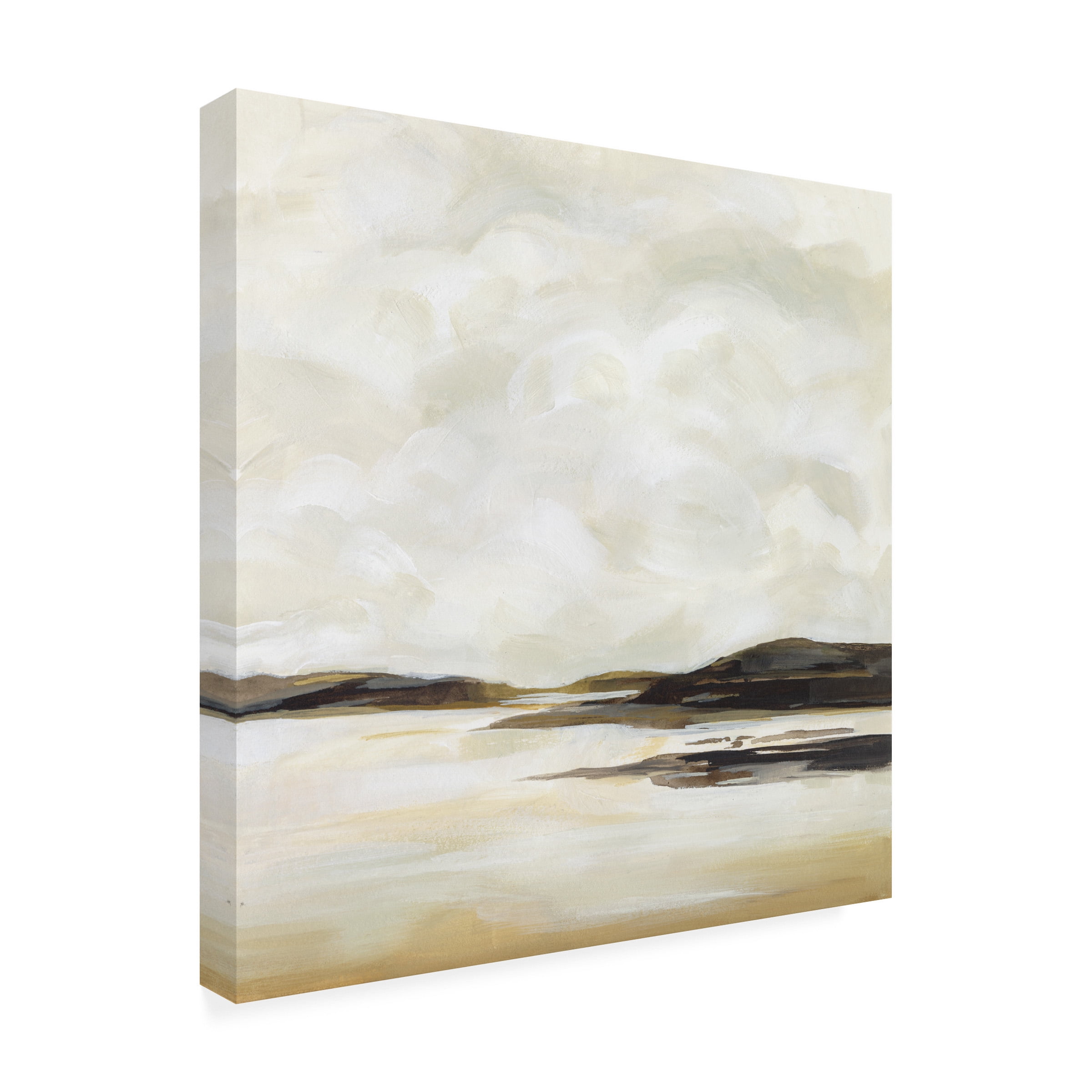 Victoria Borges 'Cloudy Coast II' Canvas Art