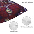 thumbnail image 5 of Tool Band Square Pillow Case Pillow Holder Soft Decorative Pillow Sham Cushion Cases Pillowcase 12"X12", 5 of 7