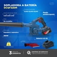 thumbnail image 4 of Sopladora 20V + Rotomartillo 1/2´ 20V inalámbricos DongCheng, 4 of 9