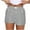 Gray, variant on Kovlvoll Shorts for Women Summer Casual Plaid Elastic Waist Bottom Wide Leg Loose Lightweight Short Pants