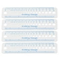 thumbnail image 3 of Plastic Knitting Needle Gauge, Knitting Needle Sizer Tool Multi Purpose  for Household for Sweater Knitting, 3 of 8