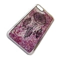 thumbnail image 2 of for 5.5" iPhone 8 + PLUS case iPhone 7 +PLUS Case Phone Case Flowing Glitter Sparkling Scratch Shield Skin Slip Guard Grip Wrap Slim Cover Emblem Platinum, 2 of 4