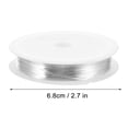 thumbnail image 2 of LOLIPPYY 1 Roll Bowstring Metal Bow String Silver Plated for Performance, 2 of 8