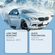 Deeceymbur Multi-Scene Car Deicing AgentCold Weather Fast Melt Penetration Formula for Vehicle WindowsSurfaces Winter SolutionVersatile Application