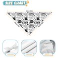 thumbnail image 6 of Dog Bandana 2 Pack,Football Words Pattern Bandanas for Dogs,Cat Bandana,Small/ Large Dog Bandana 2 Size,Dog Bandanas, 6 of 6