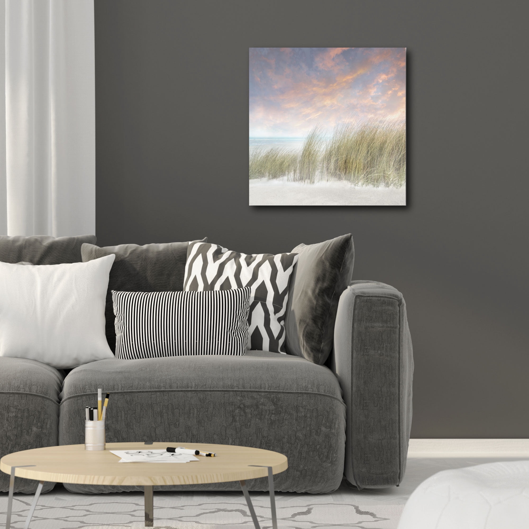Courtside Market Windswept II Gallery-Wrapped Canvas Wall Art, 16x16