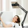 thumbnail image 6 of CSYANXING Phone Bed Holder with 360° Claw Clamp Non-Slip Silicone Mat for Comfortable Viewing Angles, 6 of 9