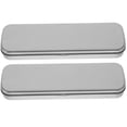 thumbnail image 4 of BRIGHTFUFU 2 cajas de lápices de metal vacías, porta bolígrafos plateados, cajas de lápices escolares funcionales para niños, 4 of 8