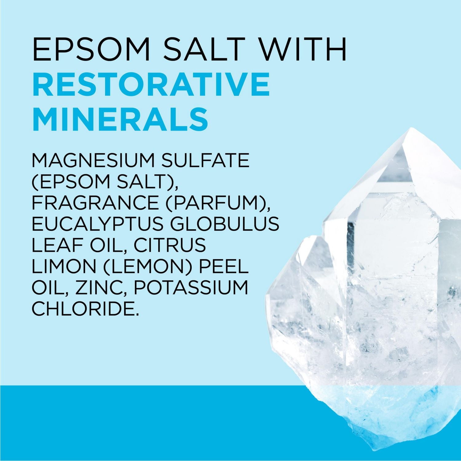 Dr Teal’s Salt Soak with Pure Epsom Salt, Restorative Minerals, 1.36kg