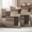 Brown, variant on Brown Vintage Wooden Outdoor Waterproof Pillow Covers, Rustic Farmhouse Wood Plank Patchwork Decorative Square Throw Pillowcase Sofa Cushion Sham for Patio/Couch/Chair, 16"x16" 2 Pack