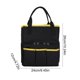 thumbnail image 3 of Contenedores de almacenamiento, Kit de herramientas de jardinería, Bolsa de almacenamiento de herramientas de jardinería, Bolsa de mano de jardinería con múltiples bolsillos, Accesorios no incluidos,, 3 of 6