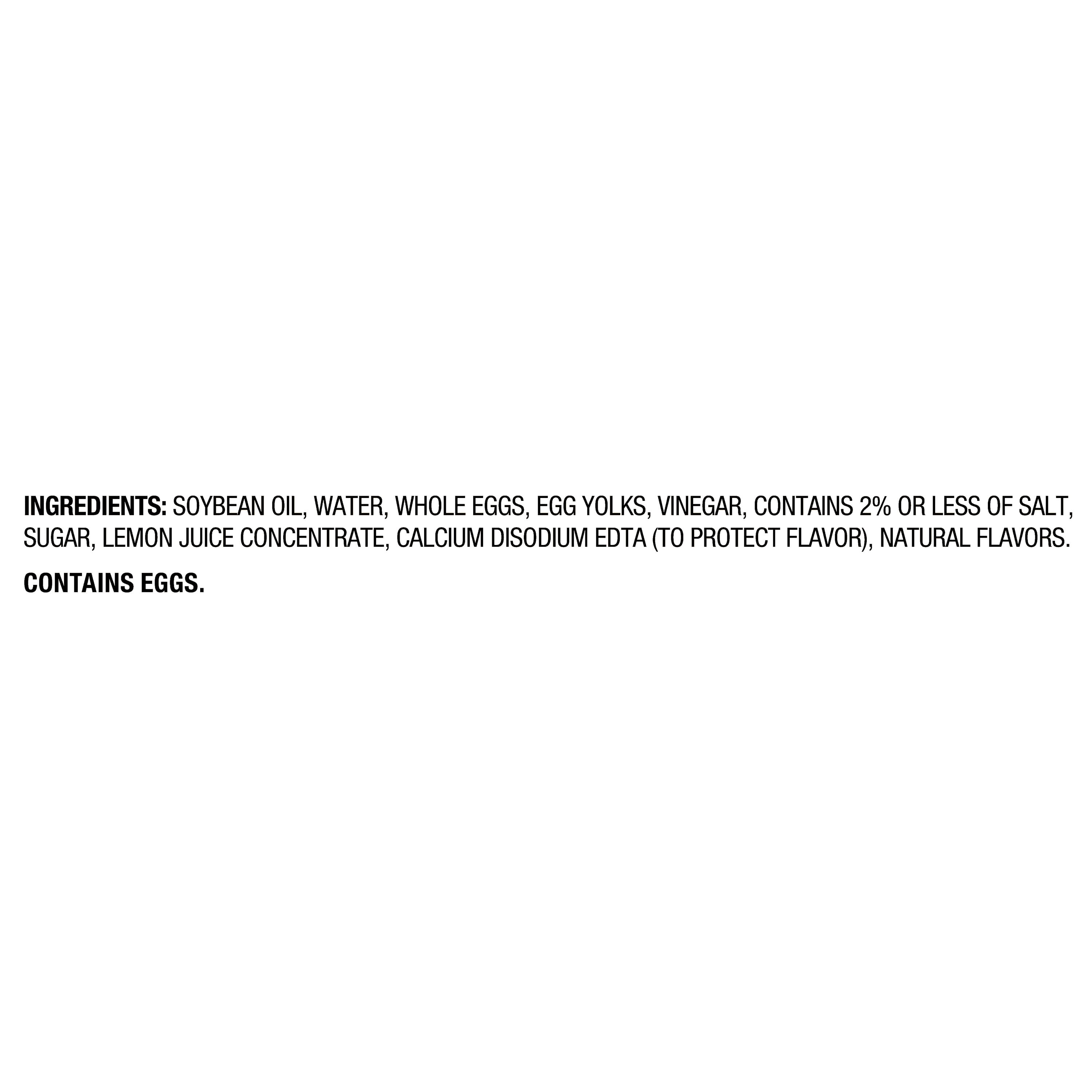 (6 pack) Great Value Mayonnaise, 48 fl oz