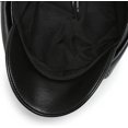 thumbnail image 6 of CoCopeaunts Beret for Men Women PU Octagonal Winter Warm Leather Newsboy Cap Female Korean Windproof Retro Artist Painter Hat, 6 of 8