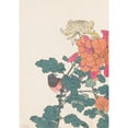 thumbnail image 3 of Imao Keinen 11x14 Black Modern Framed Museum Art Print Titled - No Kacho Gafu, Pl.41 (1891-1892), 3 of 5