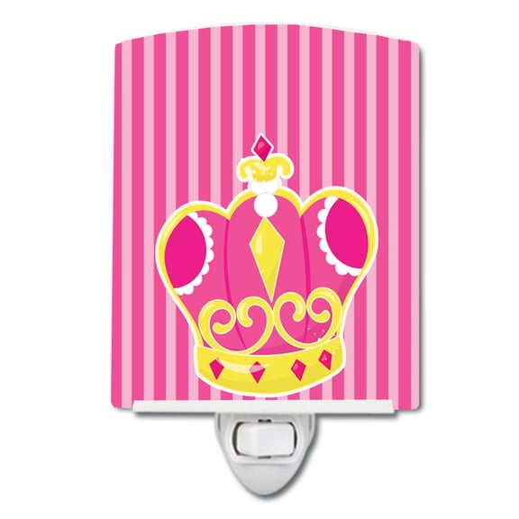 Princess Crown Ceramic Night Light