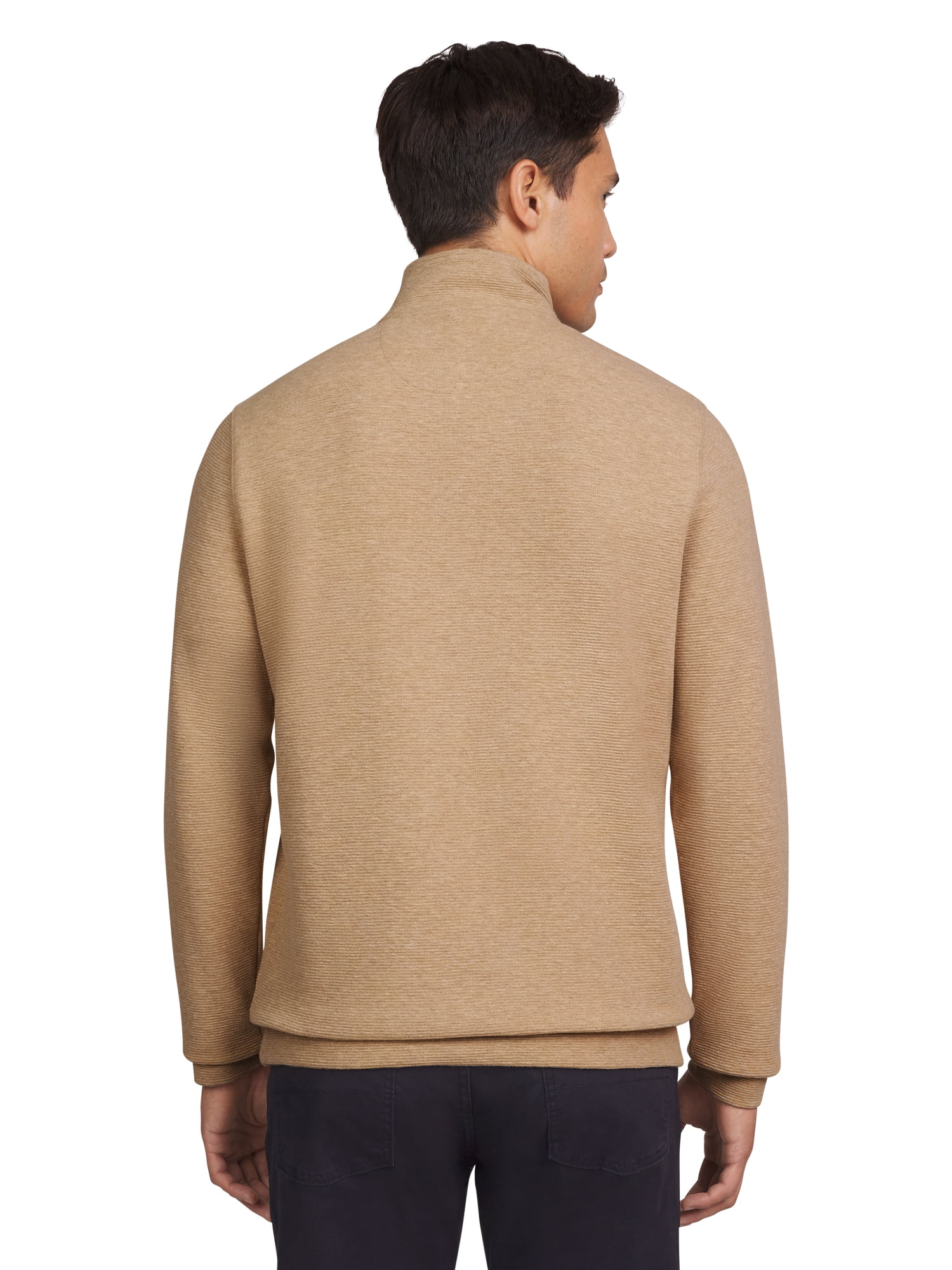 Chaps Men's & Big Men's Jaspe Quarter Zip Sweater, Sizes S-3XL