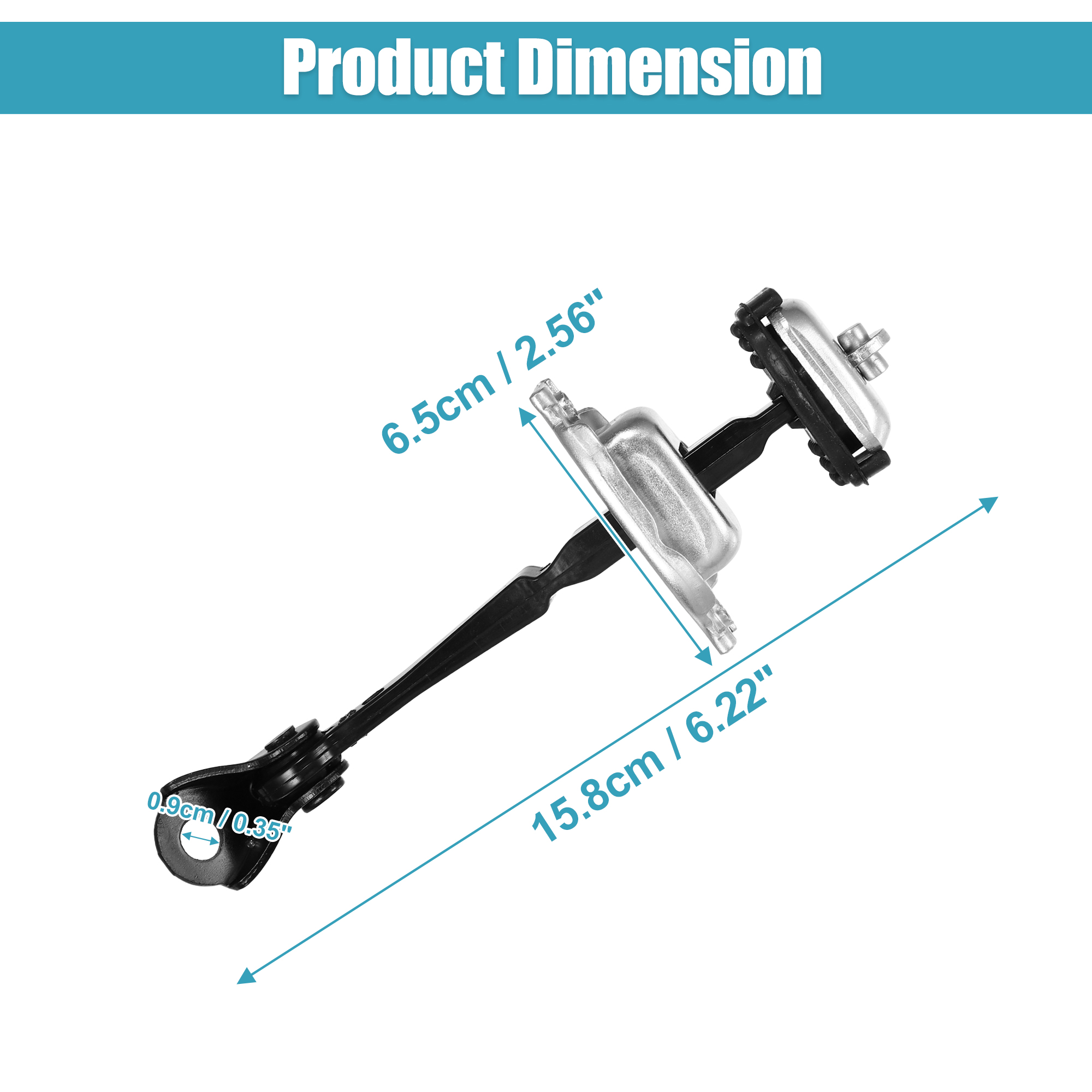 Unique Bargains Front Left Door Check Limiter Assembly for Honda Civic for 2006-2011