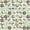 Gray Green Cream, variant on jejeloiu Retro Floral Twin Quilt Set For Girls,Mid-Century Pattern Twin Coverlet Set,Purple Green Cream,2-Piece
