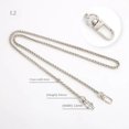 thumbnail image 1 of Multicolor Bag Chain Accessories Gold Women's Shoulder Bag Chain Metal Bag Chain Strap Crossbody Bag Parts Belt Chain for bags, 1 of 5
