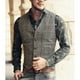 thumbnail image 2 of Chaleco de traje elegante para hombre, de cuadros escoceses, de corte ajustado, 2 of 5