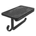 thumbnail image 4 of Raindrops  Toilet Phone Storage Holder over Tank Paper Holders Organizer for Bathroom Black, 4 of 8