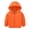 Orange, variant on Mercatoo Boys Girls Kids Hooded with Pockets Solid Color Short Cotton Puffy Jacket Coat for 𝐁abies Girls Winter Girl Kids Coat