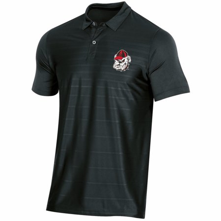 Georgia Bulldogs Cargo - Men's Russell Black Georgia Bulldogs Classic Fit Polo