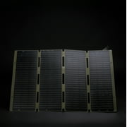 Swiss Tech 60W Foldable Solar Panel, USB-A and USB-C, Phone Charger, Waterproof, Emergency, Solar Panel Only