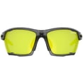 thumbnail image 3 of Tifosi Optics Kilo Sunglasses, Crystal Smoke Frame, Clarion Yellow/AC Red/Clear, 3 of 11