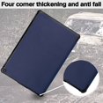 thumbnail image 2 of Funda para tableta Amazon Fire HD 10 (7.ª generación/9.ª generación, versión 2017/2019), TPU transparente flexible a prueba de golpes, borde suave, cubierta trasera dura de PC para tableta Fire HD de 10,1 pulgadas, color negro Sailing  Electrónica, 2 of 3