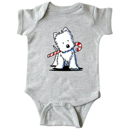 

Inktastic Candycane Cutie Westie Gift Baby Boy or Baby Girl Bodysuit