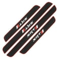thumbnail image 1 of Door Sill Plate Protectors for Car Universal Door Entry Guards Sill Scuff Cover Panel Step Protector,Door Sill Plate Protectors for Car　, Welcome Pedal　Protector Cover,　Black 4pcs/Set,SRT, 1 of 4