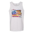 thumbnail image 2 of Wild Bobby, Colorful Neon Flag Hearts Love, Streetwear, Men Graphic Tank Top, White, 3XL, 2 of 3