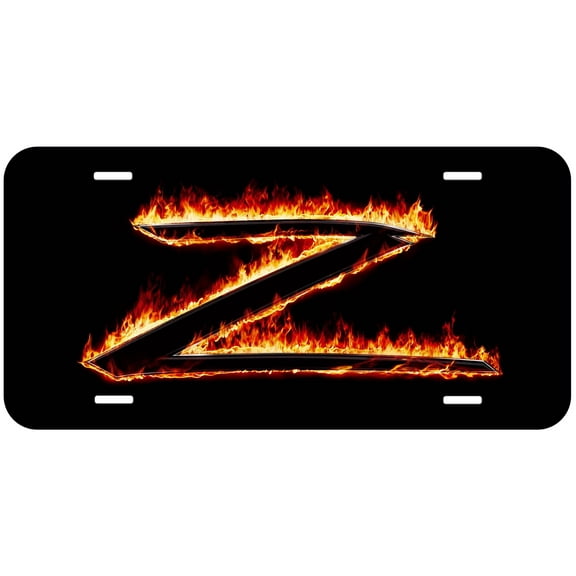 Zorro Novelty Car Auto License Plate