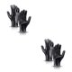 thumbnail image 3 of Minnieouse 2 piezas de guantes de PU para hombre, guantes antideslizantes cálidos para invierno, guantes deportivos impermeables para pantalla Type2 NO2, 3 of 6