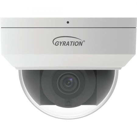 Gyration CYBERVIEW 810D 8 Megapixel Indoor/Outdoor HD Network Camera - Color - Dome - 98.43 ft Infrared Night Vision - H.264, H.265, Ultra 265, MJPEG - 3840 x 2160 - 2.80 mm Fixed Lens - 30 fps - C...