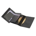 thumbnail image 1 of Leather Wallet With Protective Case for Airtags Multifunctional Buckle Card Bag Compatible With AirTag Sleeve for Men, 1 of 9