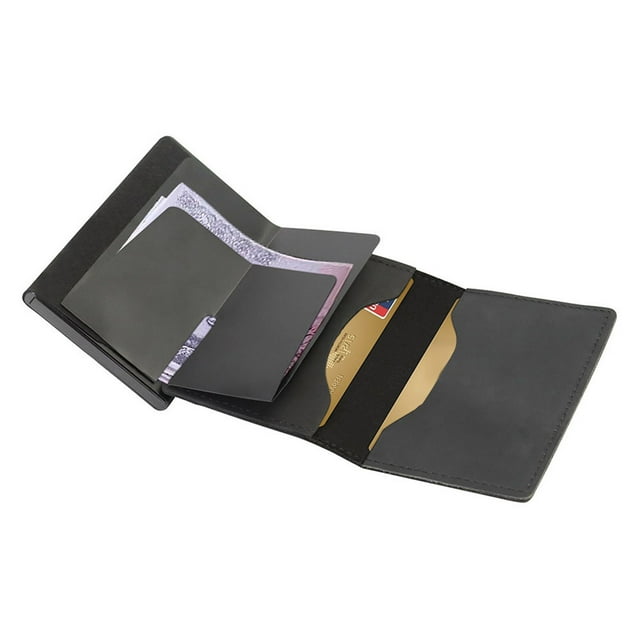 Leather Wallet With Protective Case for Airtags Multifunctional Buckle Card Bag Compatible With AirTag Sleeve for Men