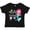 AB-Black, variant on Mermaid in Training Girls Toddler T-Shirt