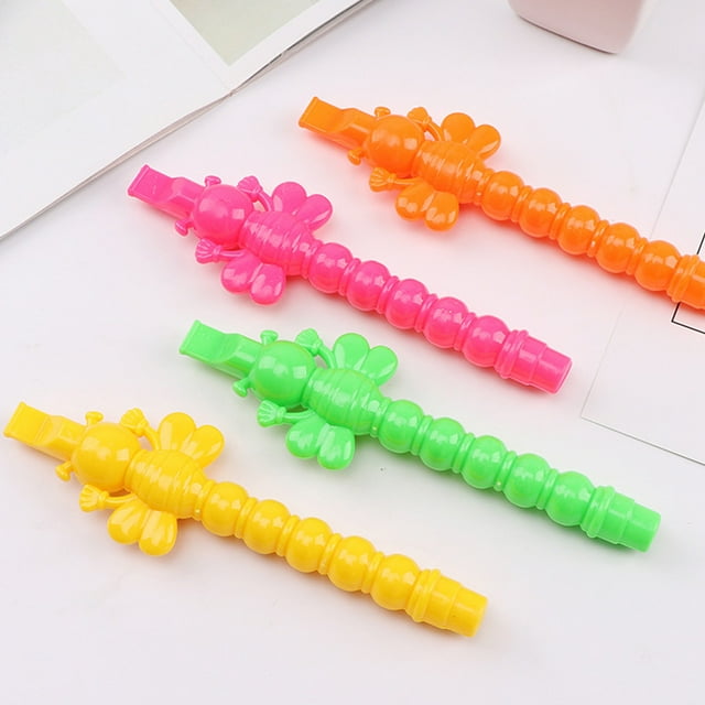 OULII 25 Pcs Flute Clarinet For Plastic Musical Instrument For Early Education And Fun Music Play Random Color