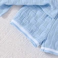 thumbnail image 6 of WUANDIXFA Toddler Baby Boys Clothes Summer Outfits Polo Shirt Shorts Set 2Pcs Boys Clothing Sets 12 Month-5T (Blue, 12-18 Months), 6 of 7