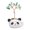 C, variant on KGJQ Small Faux Crystals Tree Mini Money Tree with Cartoon Animal Pot Handmade Copper Wire Feng Shui Ornament for Home Office Desktop