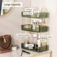thumbnail image 2 of Bathroom Counter Organizer,3 Tier Vanity Tray,Multi-functional Bathroom Cabinet Counter Shelf - Leaf Green, 2 of 4