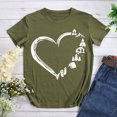 thumbnail image 1 of camiseta camping heart tee Verde militar XXL FLhrweasw Para estrenar, 1 of 2