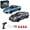 2Set/Blue,Grey, variant on 1/43 Mini RC Drift Car, 2.4G Full-Proportional Racing Cars with LED Lights, 4WD, 15 KM/H Speed Drift RC Car RTR for Adult