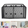 thumbnail image 7 of Suodoka Magnetic Metal Mesh Pencil Cup – Large Capacity Desk & Refrigerator Pen & Marker Organizer, 7 of 7