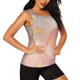 thumbnail image 2 of Fotbe Abstract Marble Texture Blusas Sin Mangas para Mujer – Estilo Casual, Corte Suelto, Slim-Fit, Cuello Redondo Deportivo, Tops de Verano para Gimnasio y Yoga-X-Large, 2 of 7